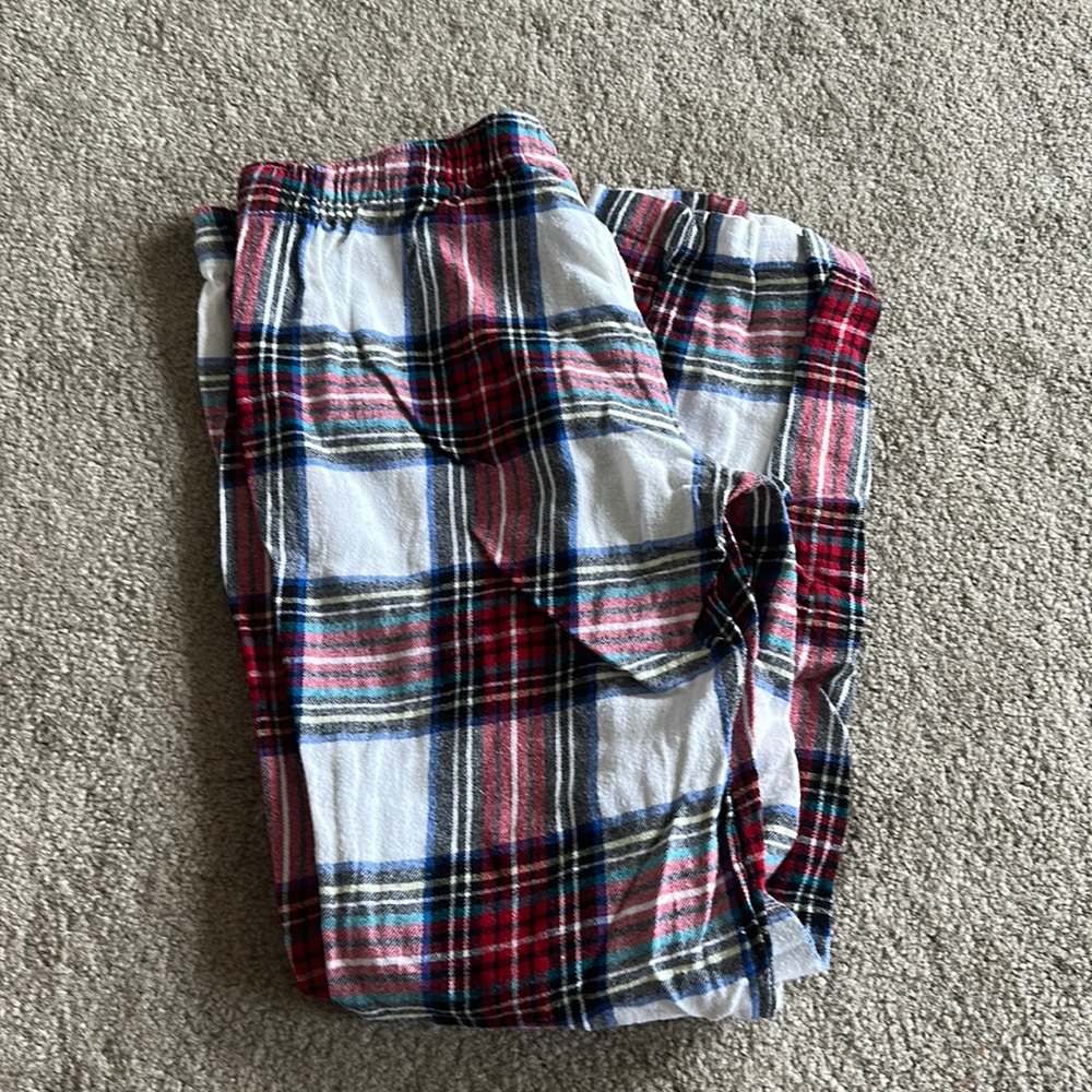 plaid pj pants